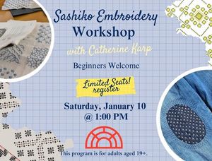 Sashiko Mending Work Sashiko Mending Work